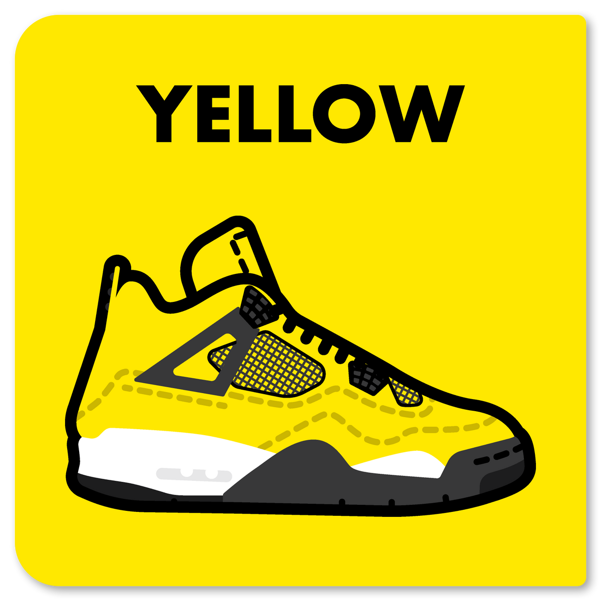 Yellow: COLORS For Lil Sneakerheads: Vol J