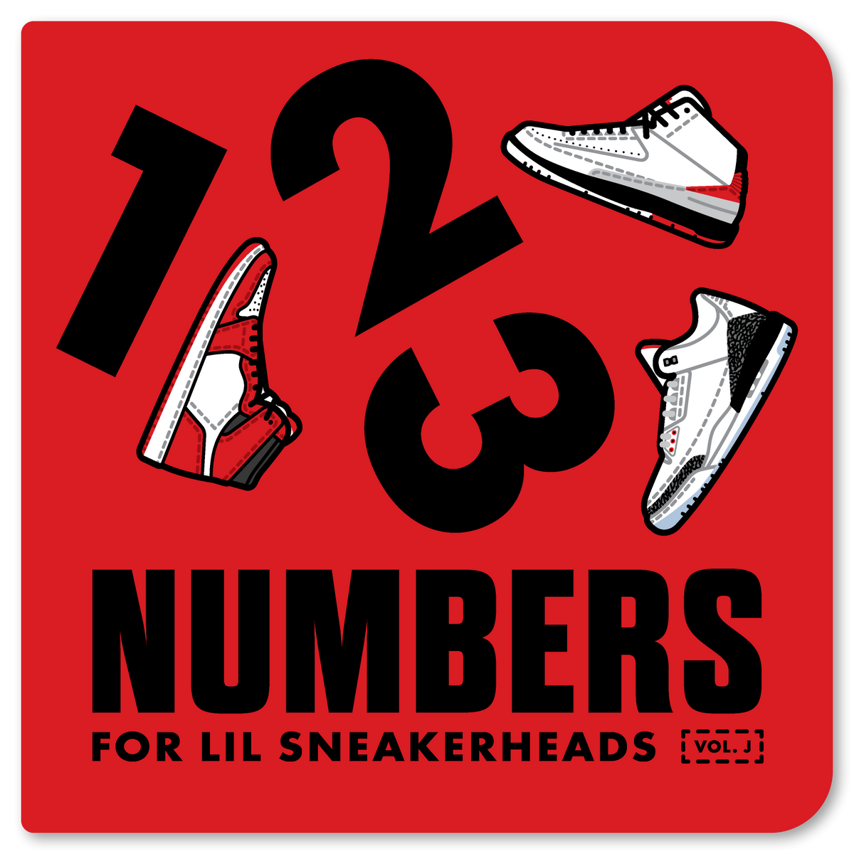 Cover: NUMBERS For Lil Sneakerheads: Vol J