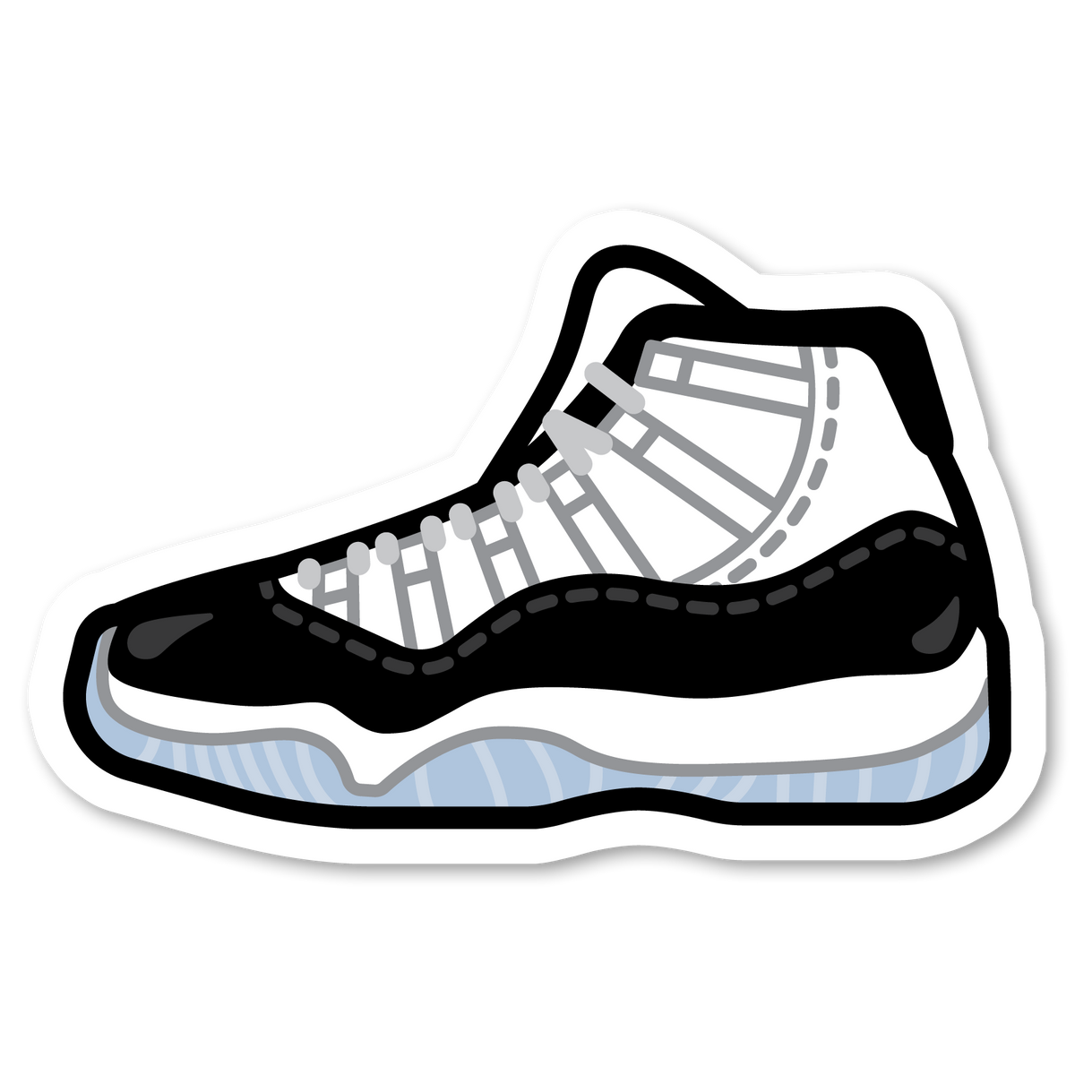 Stickers For Lil Sneakerheads: Concord